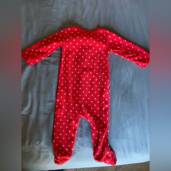 Carter’s Reindeer Fleece Footies - Picture 4 of 4